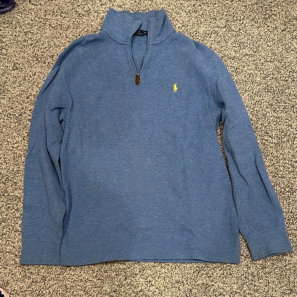 Polo Ralph Lauren Blue Half-Zip Pullover